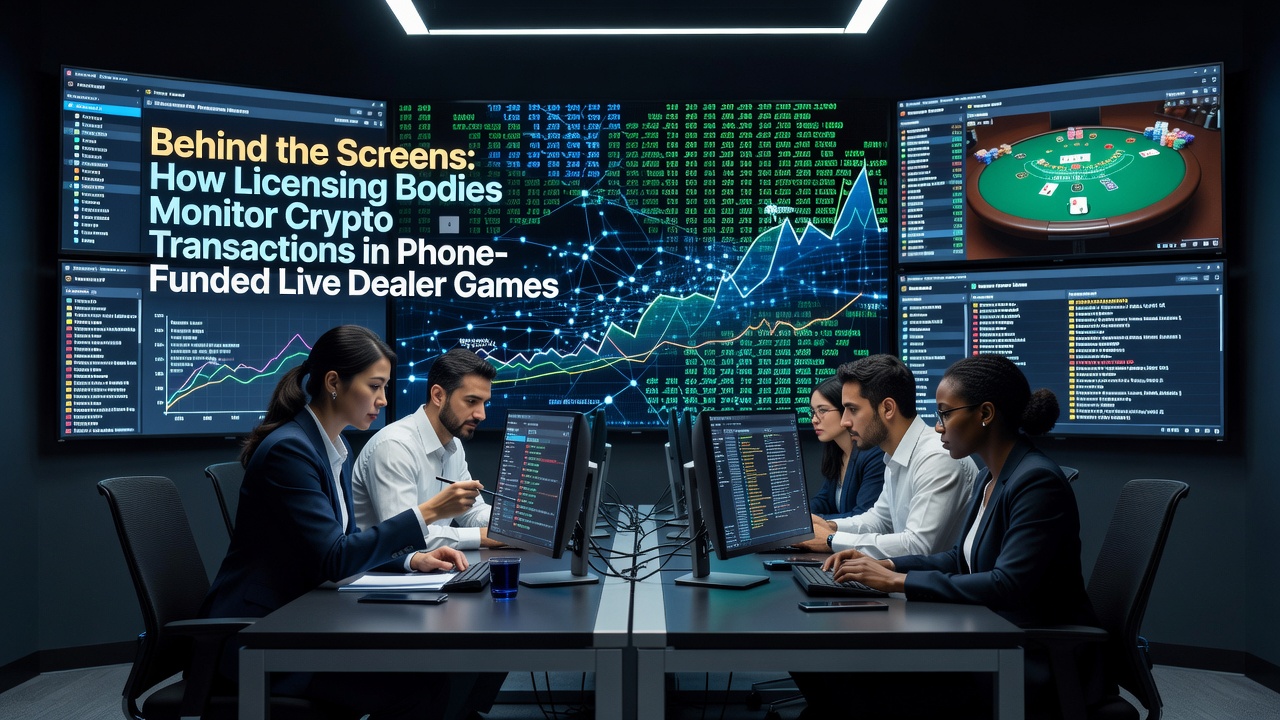 Overview of crypto transaction monitoring systems used by licensing bodies in live dealer environments