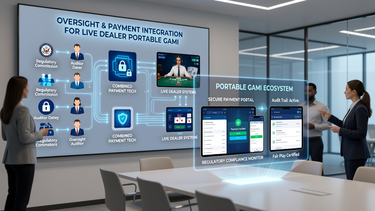 Mobile gaming app interface showing integrated payment options for live dealer tables