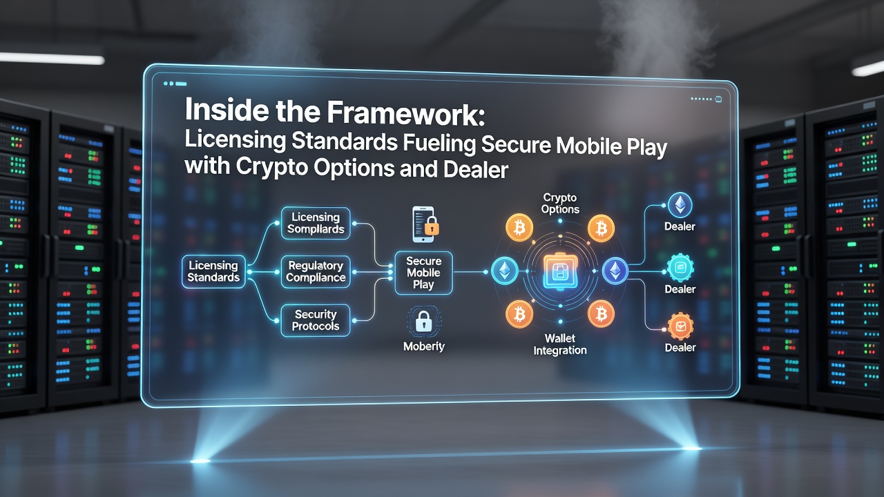 Live dealer mobile interface demonstrating licensed crypto transaction flows