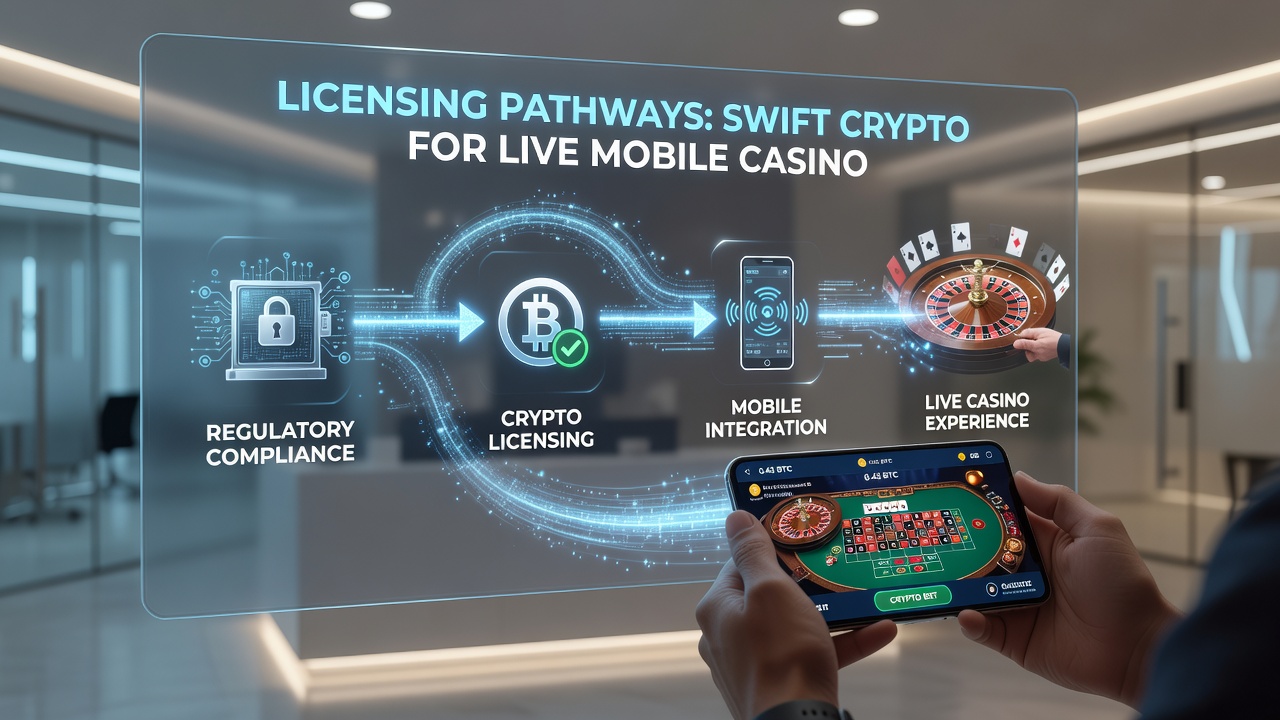 Live dealer mobile screen with crypto transaction confirmation overlay during gameplay