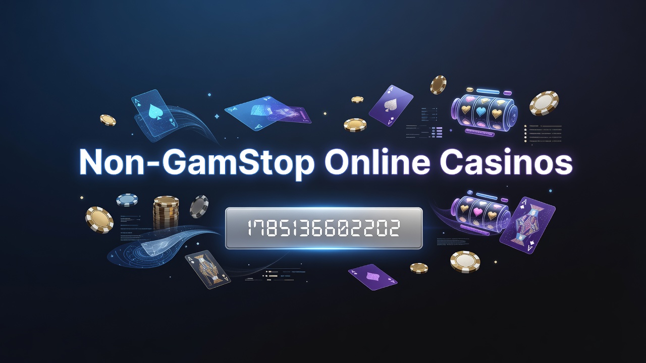Overview of international non-GamStop casino platforms showing diverse licensing logos and global player interfaces