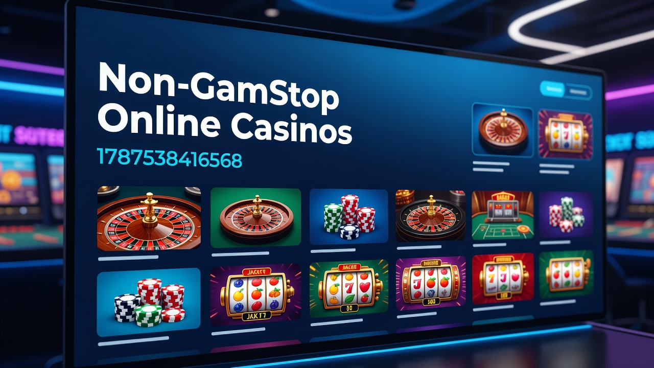Mobile interface of a Non-GamStop casino displaying live dealer games and crypto transaction options