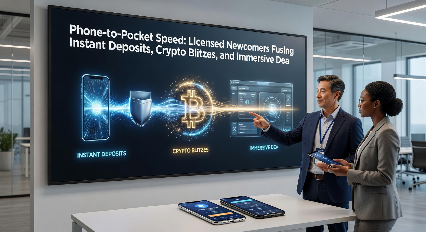 Close-up of a mobile screen showing a live blackjack dealer interacting with player bets funded by phone bill, crypto withdrawal confirmation popping up