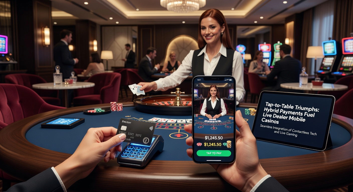 Close-up of a secure hybrid payment interface on a mobile casino app, featuring phone bill confirmation, crypto wallet QR code, and live dealer game in background